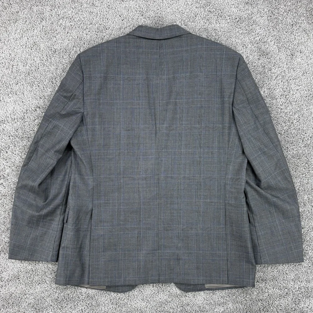 Samuelsohn Blazer Men's 42 Glen Plaid Wool Cashmere Vitale Barberis Canonico